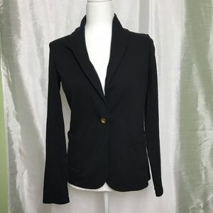 Lilly Pulitzer Blazer Black Blazer W Front Pockets